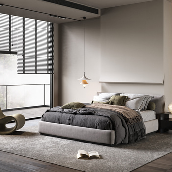 Minotti 现代卧室3d模型
