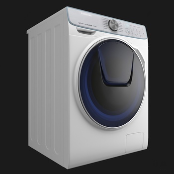 现代洗衣机3d模型下载