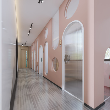 现代宠物店3d模型下载