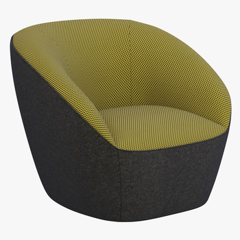 Roche Bobois 现代单人沙发3d模型