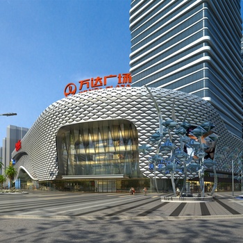 现代商业大楼3d模型