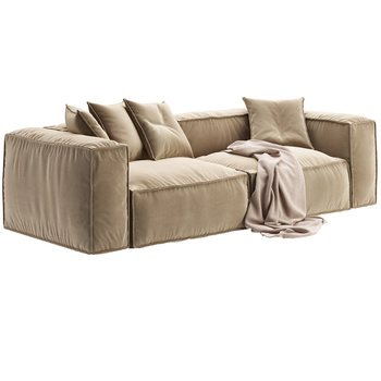 peanut-b-sofa-现代双人沙发