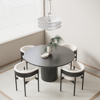 gogolov 现代餐桌椅3d模型
