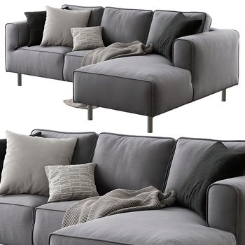 意大利 Arflex 现代双人沙发