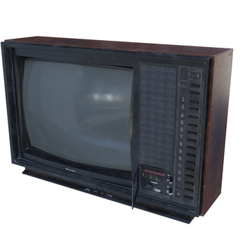 现代旧电视机3d模型