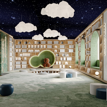 现代图书室