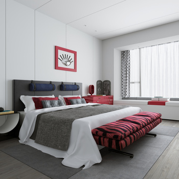 柏舍设计 现代卧室