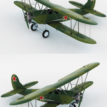 Polikarpov Po 现代玩具飞机