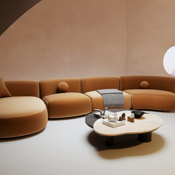 MISSANA 现代沙发组合3d模型