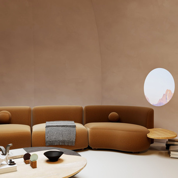 MISSANA 现代沙发组合3d模型