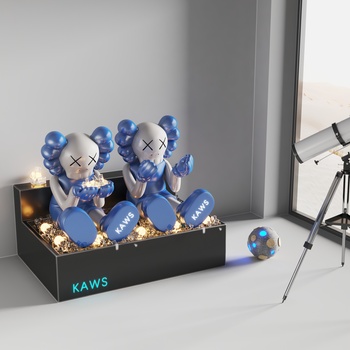 KAWS 现代雕塑