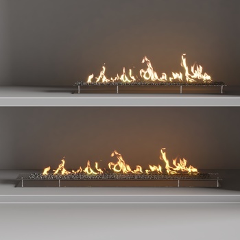 EDRA 现代电子火焰壁炉3d模型