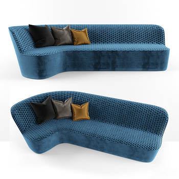 现代 异形沙发3d模型