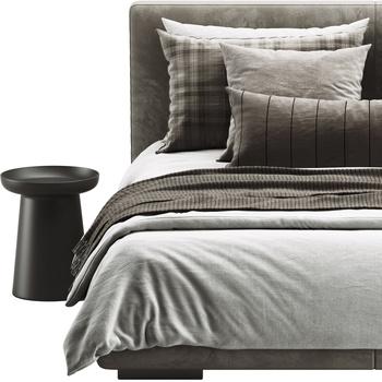 Flexform Magnum Bed 现代双人床