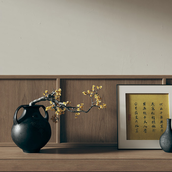 新中式花瓶3d模型