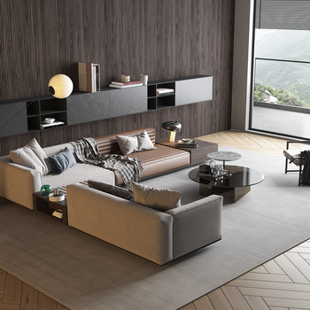现代组合沙发3d模型