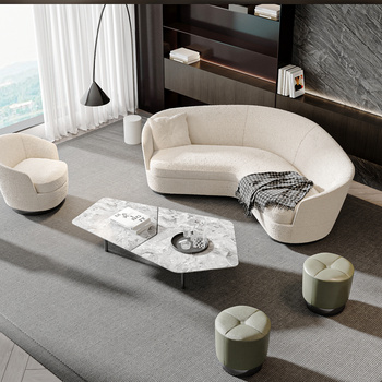 minotti 现代沙发茶几组合