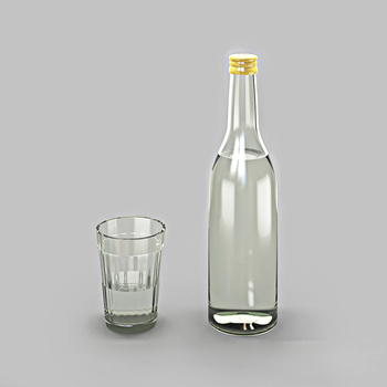 现代玻璃瓶