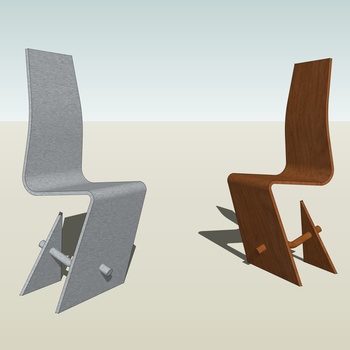 现代椅子造型椅