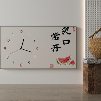 新中式装饰钟