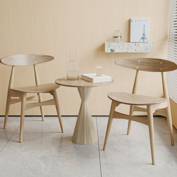 MISSANA 现代实木休闲椅3d模型
