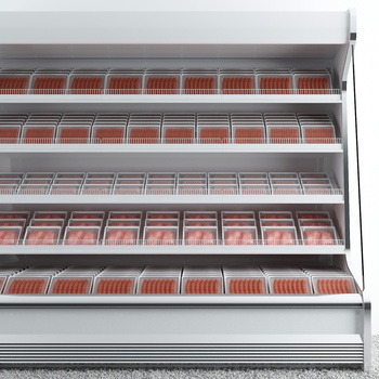 现代烤肉冰柜