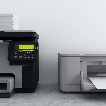 现代打印机3d模型
