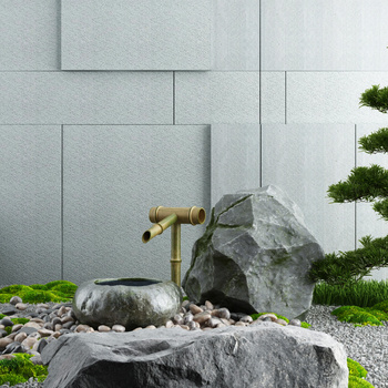 庭院枯山水石3d模型