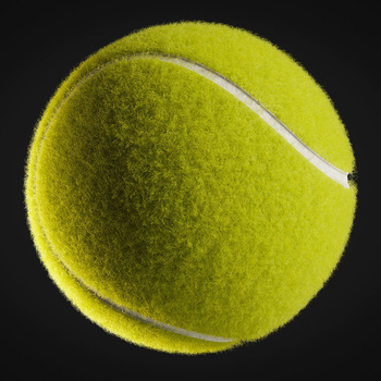 现代网球3d模型