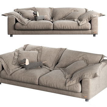 BAXTER 现代双人沙发3d模型