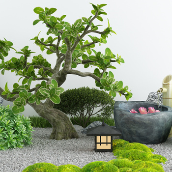 庭院景观小品3d模型