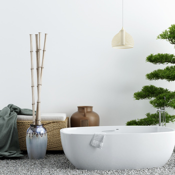 现代浴缸3d模型