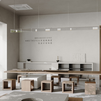 现代咖啡厅3d模型