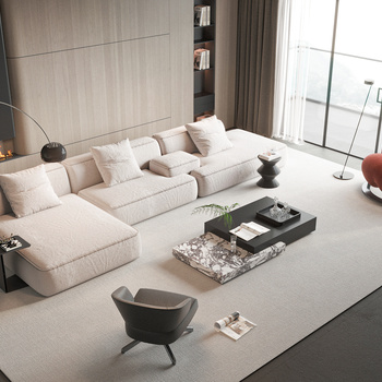 Poliform 现代沙发茶几组合3d模型