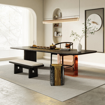新中式茶桌椅3d模型