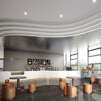 YORO御融设计 咖啡厅3d模型