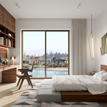 Souverain 现代住宅卧室3d模型