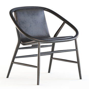 Eve 现代休闲椅3d模型
