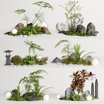 现代庭院小品