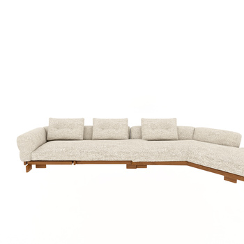cassina 现代斜位沙发3d模型
