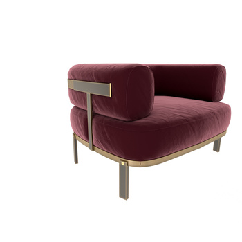 baxter 现代休闲椅3d模型