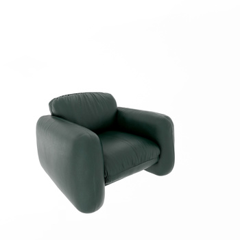 baxter 现代单人沙发3d模型