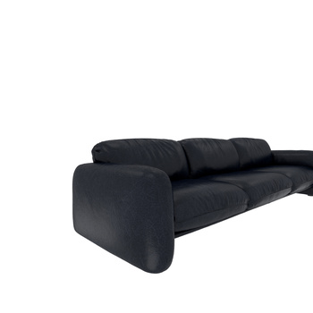 baxter 现代三人沙发3d模型