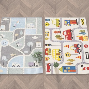 现代儿童地毯3d模型