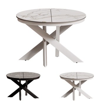 现代折叠餐桌3d模型