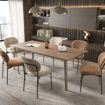 现代餐桌椅组合3d模型