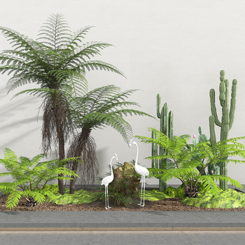 植物堆 3d模型