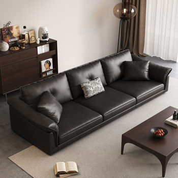 现代三人沙发茶几组合3d模型