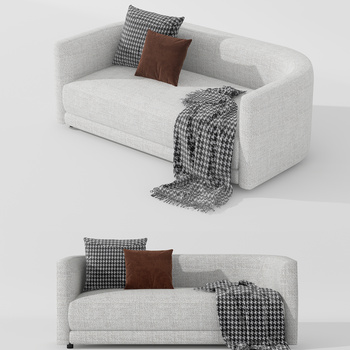 现代沙发 布艺沙发 多人沙发D5模型