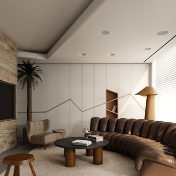 集加空间设计 别墅客厅3d模型